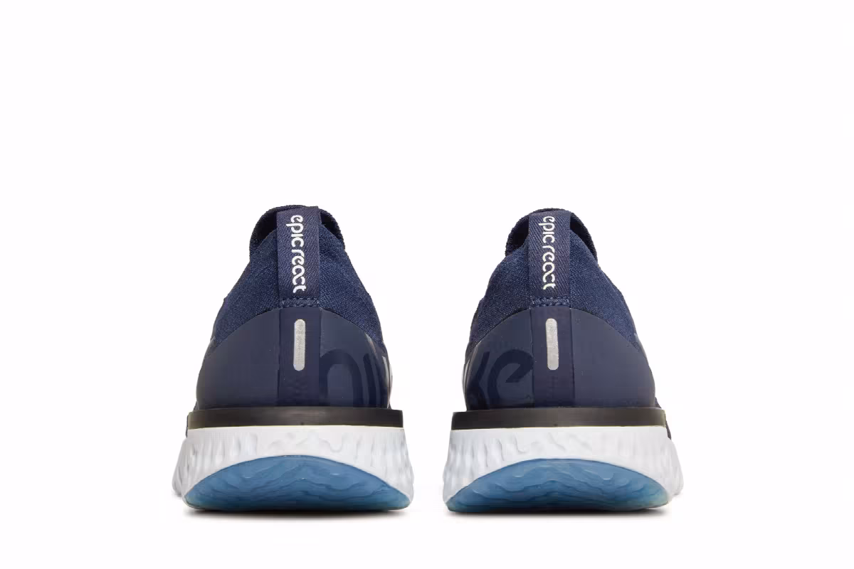 Nike Epic React Flyknit College Navy, view 7