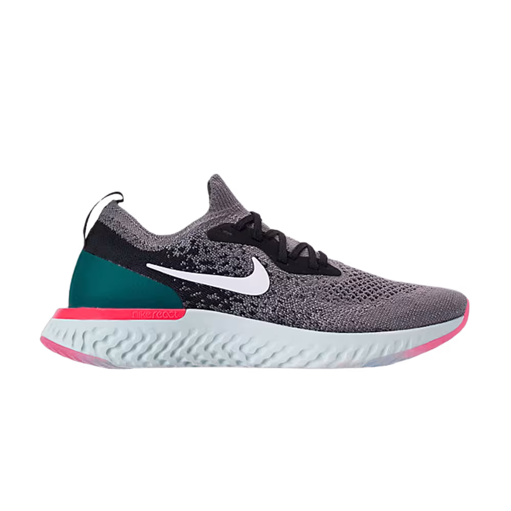 Nike Women's Epic React Flyknit Gunsmoke