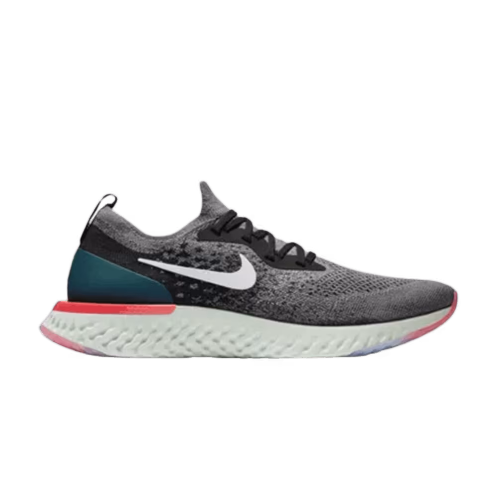 Nike Epic React Flyknit Gunsmoke Teal