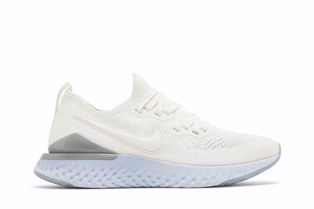 Nike Women's Epic React Flyknit 2 Sail, view 2