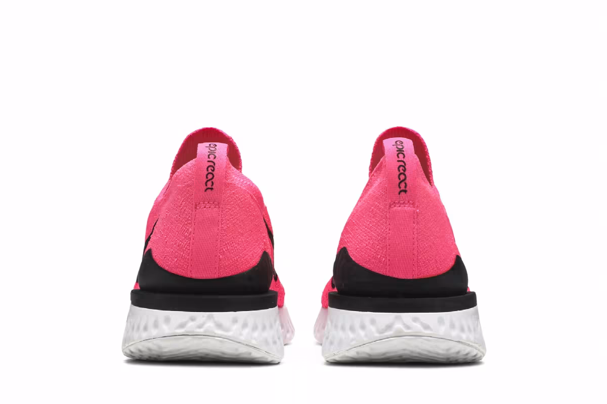 Nike Women's Epic React Flyknit 2 Raspberry Red, view 7