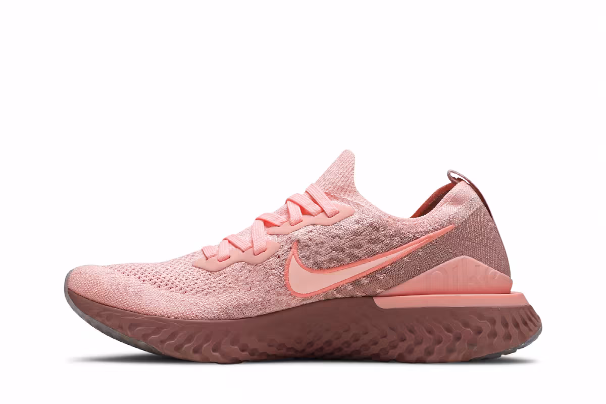 Nike Women's Epic React Flyknit 2 Rust Pink, view 4