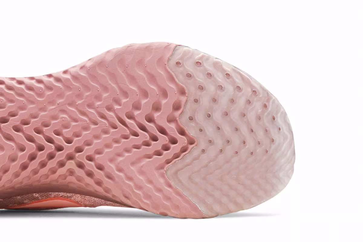 Nike Women's Epic React Flyknit 2 Rust Pink, view 6