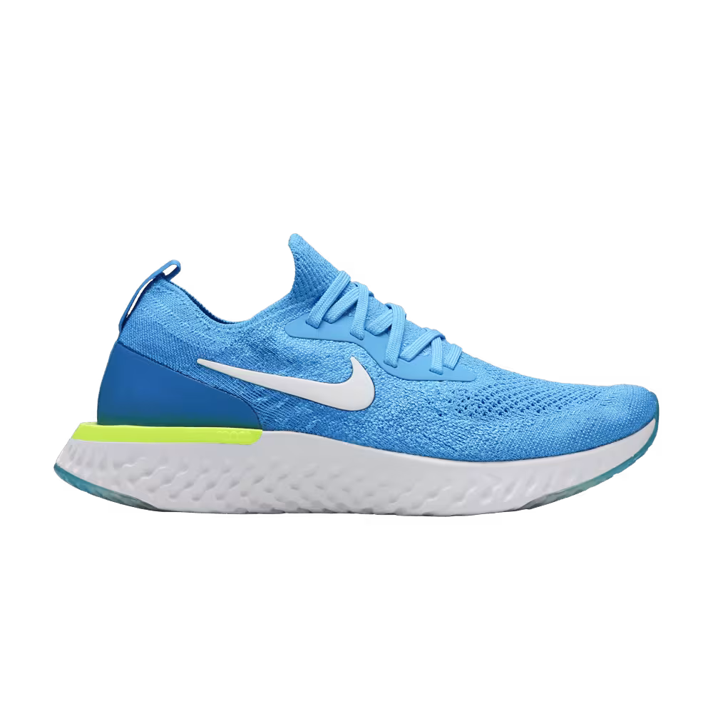 Nike Epic React Flyknit GS Blue Glow