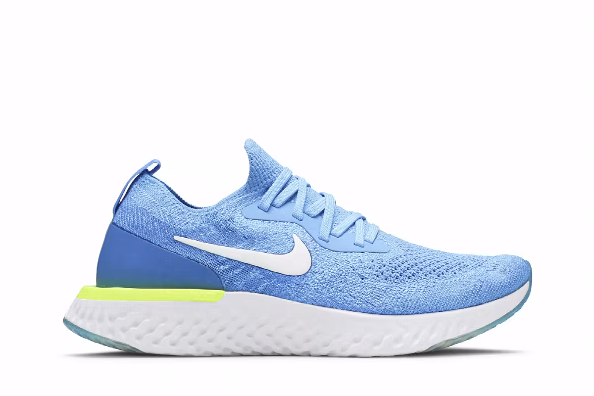 Nike Epic React Flyknit GS Blue Glow, view 2