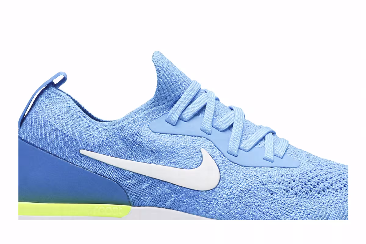 Nike Epic React Flyknit GS Blue Glow, view 3
