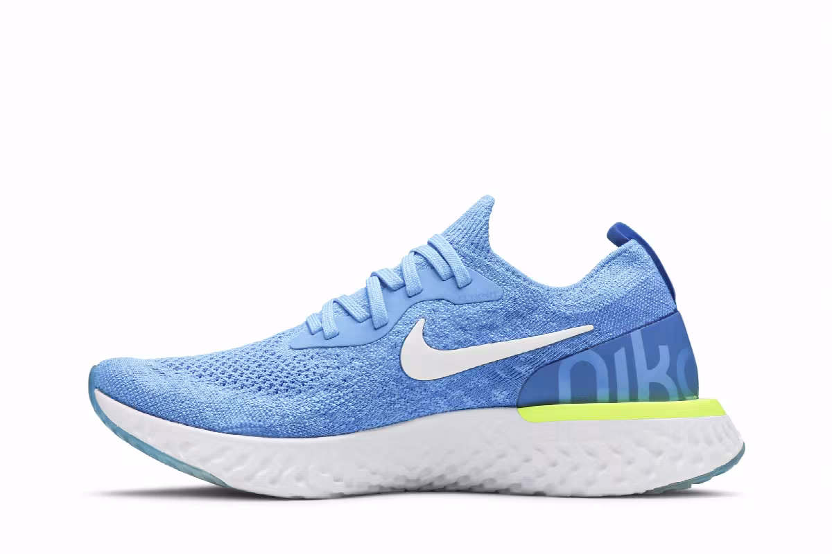 Nike Epic React Flyknit GS Blue Glow, view 4