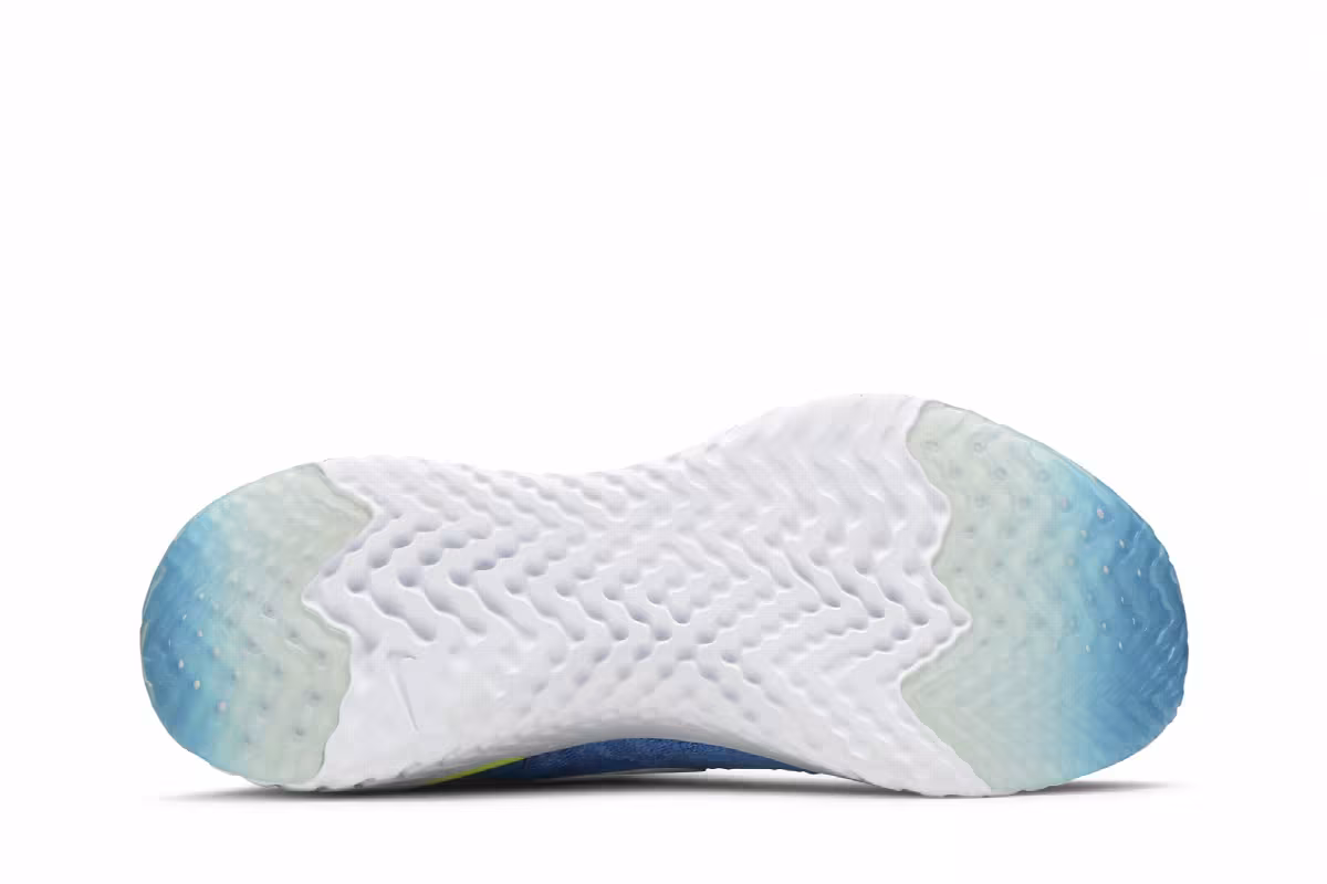 Nike Epic React Flyknit GS Blue Glow, view 5