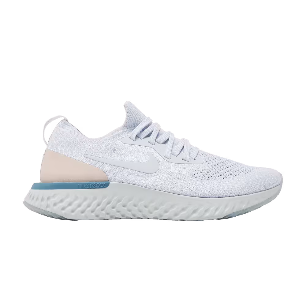 Nike Women's Epic React Flyknit Platinum Beige