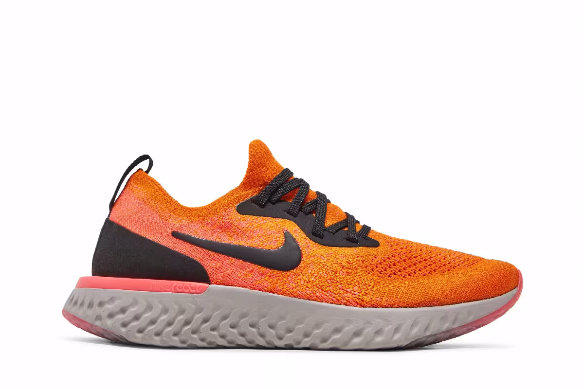 Nike Epic React Flyknit GS Copper Flash, view 2