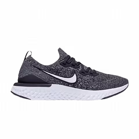 Nike Epic React Flyknit 2 GS 'Black White'