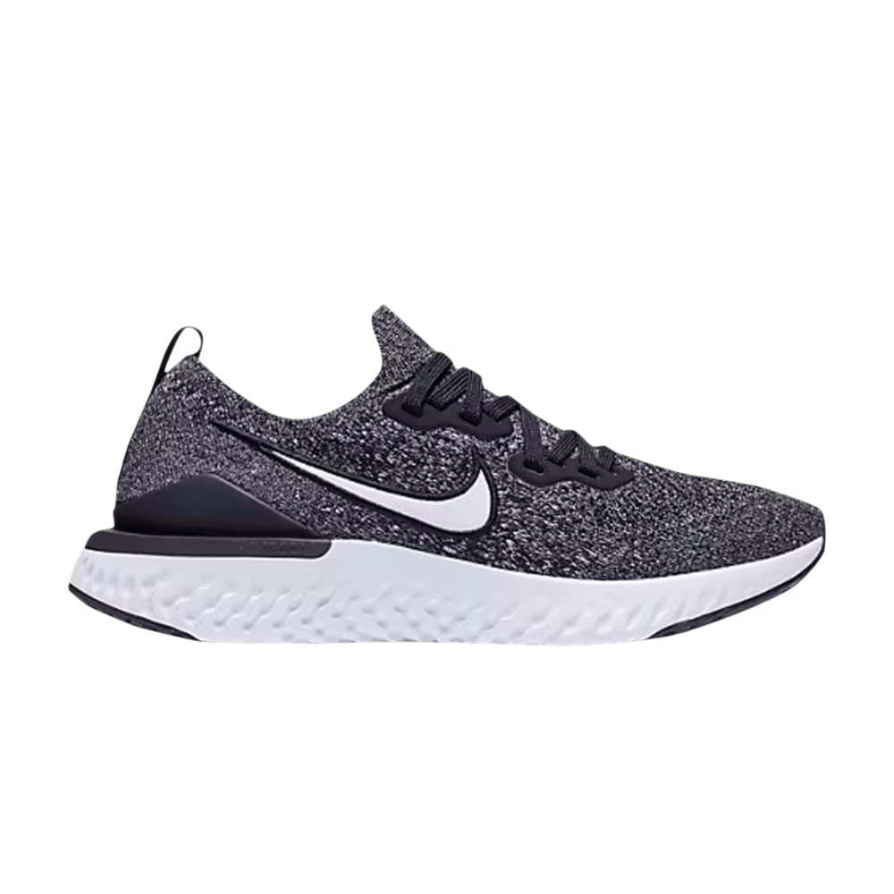 Nike Epic React Flyknit 2 GS Black White