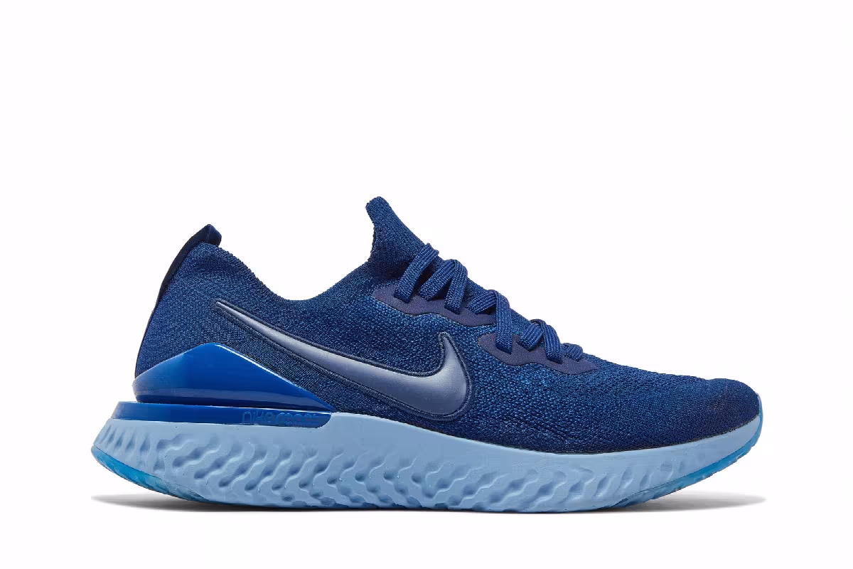 Nike Epic React Flyknit 2 Blue Void, view 2