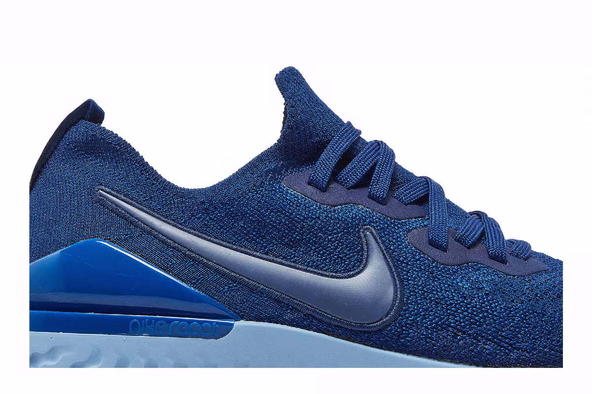Nike Epic React Flyknit 2 Blue Void, view 3