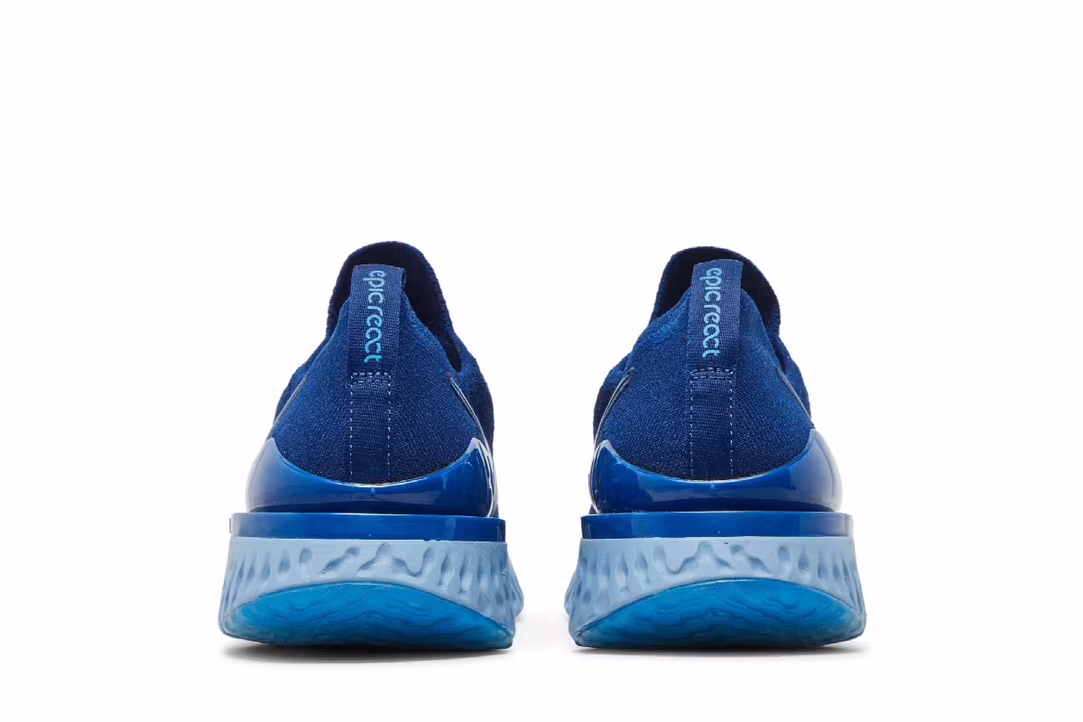 Nike Epic React Flyknit 2 Blue Void, view 7