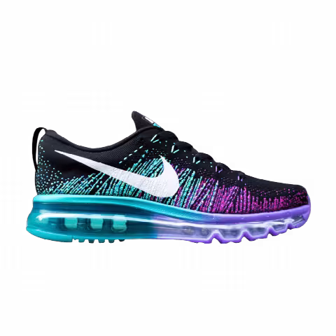 Nike Wmns Flyknit Air Max 'Black Purple Venom'