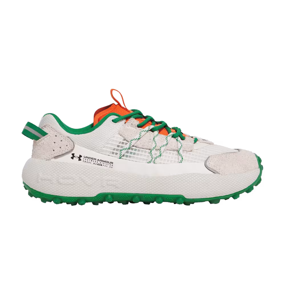 Under Armour Fat Tire Venture Pro White Quartz Team Kelly Green