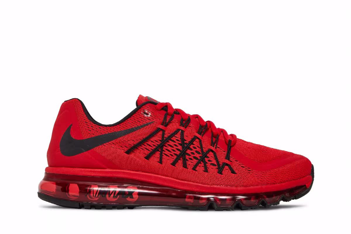Nike Air Max 2015 University Red, view 2