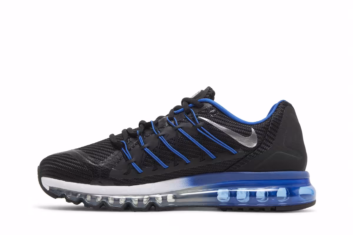Nike Air Max 2015 Black Game Royal, view 4