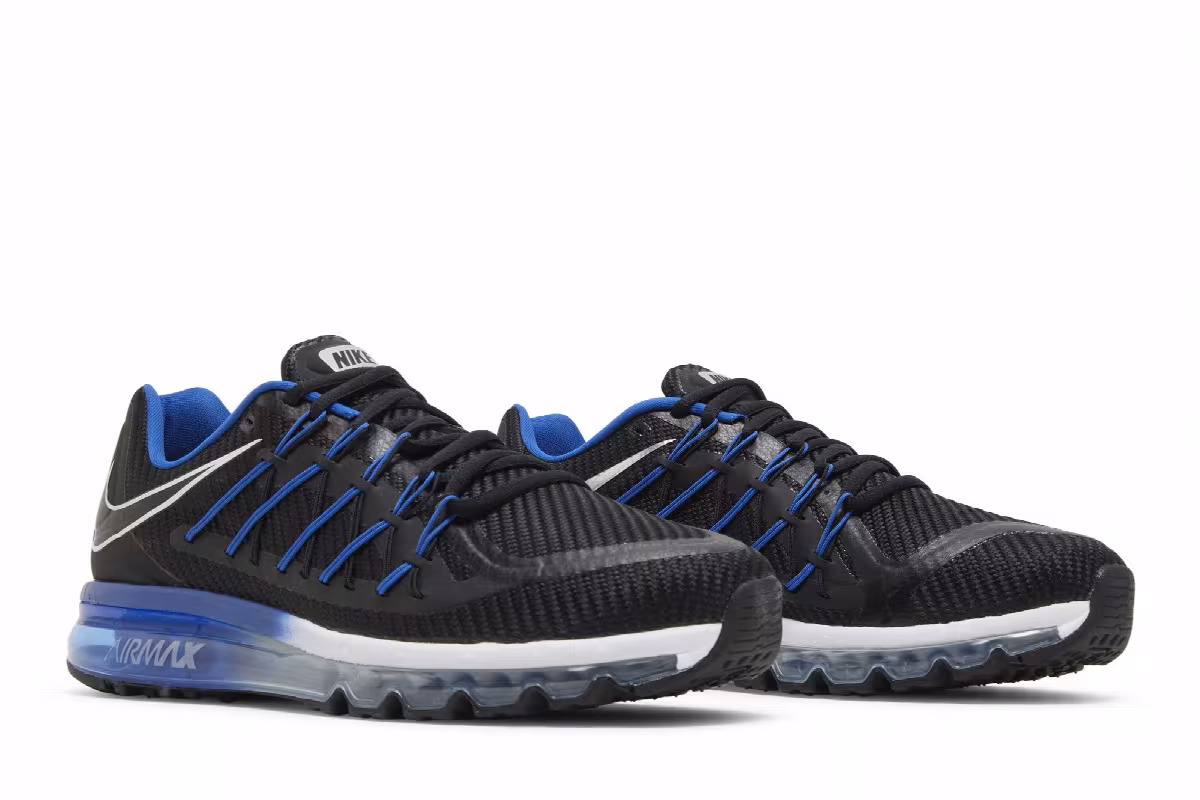 Nike Air Max 2015 Black Game Royal, view 9