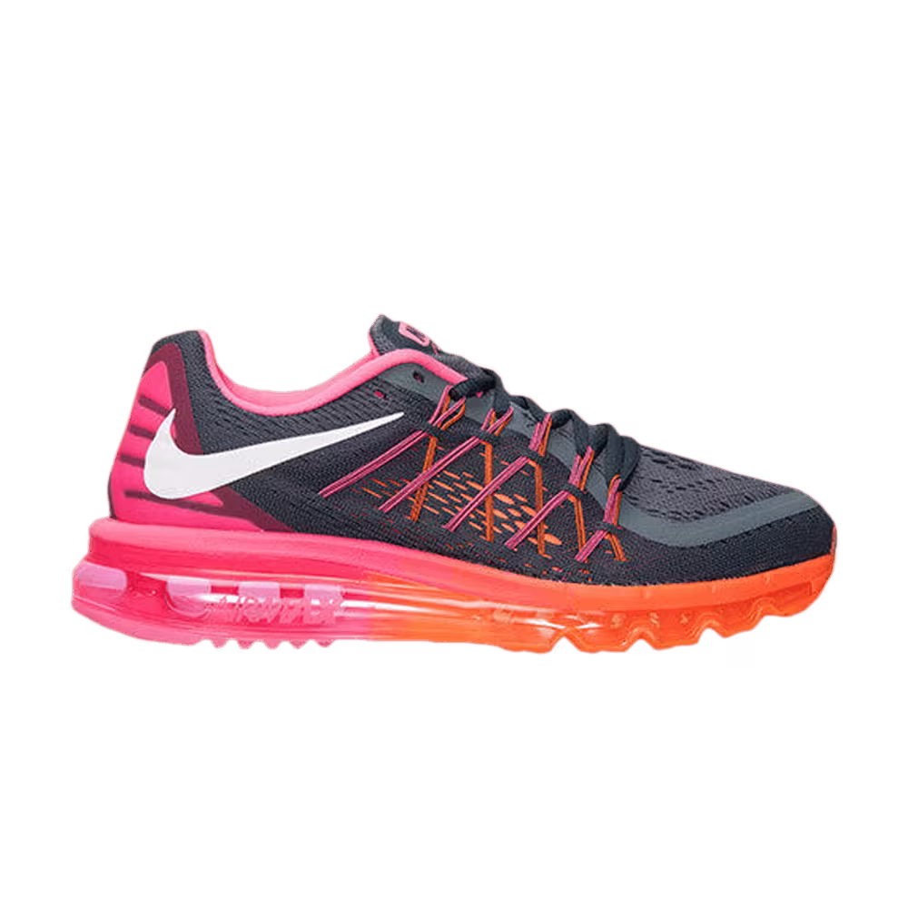 Nike Women's Air Max 2015 Classic Charcoal Pink Pow Orange