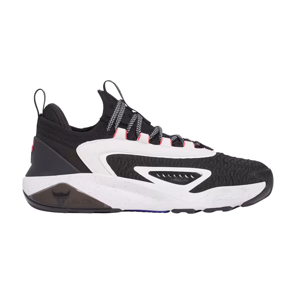 Under Armour Project Rock 7 Black White Racer Red