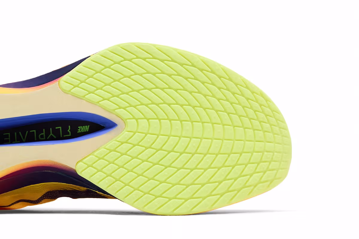 Nike Women's ZoomX Vaporfly 4 Citron Pulse, view 6