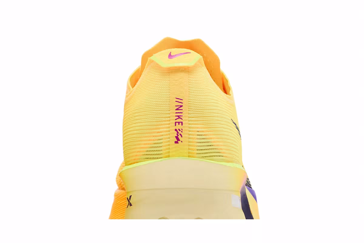 Nike Women's ZoomX Vaporfly 4 Citron Pulse, view 8