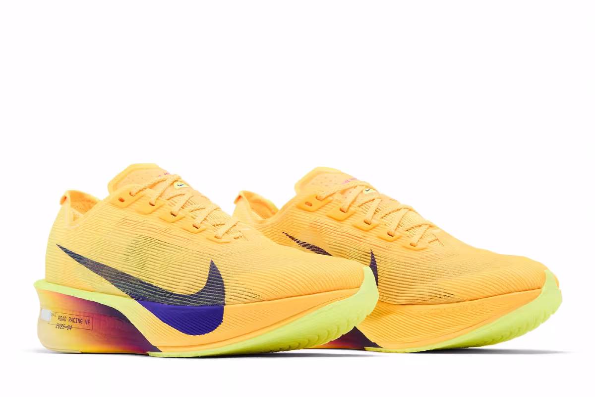 Nike Women's ZoomX Vaporfly 4 Citron Pulse, view 9