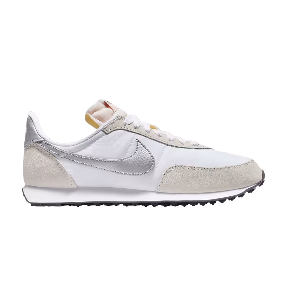 Nike Women's Waffle Trainer 2 White Metal Silver