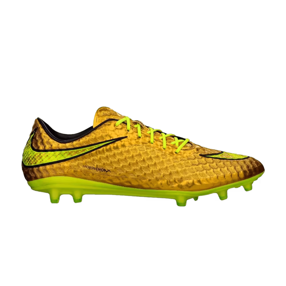 Nike Hypervenom Phantom Premium FG Metallic Gold Coin Volt