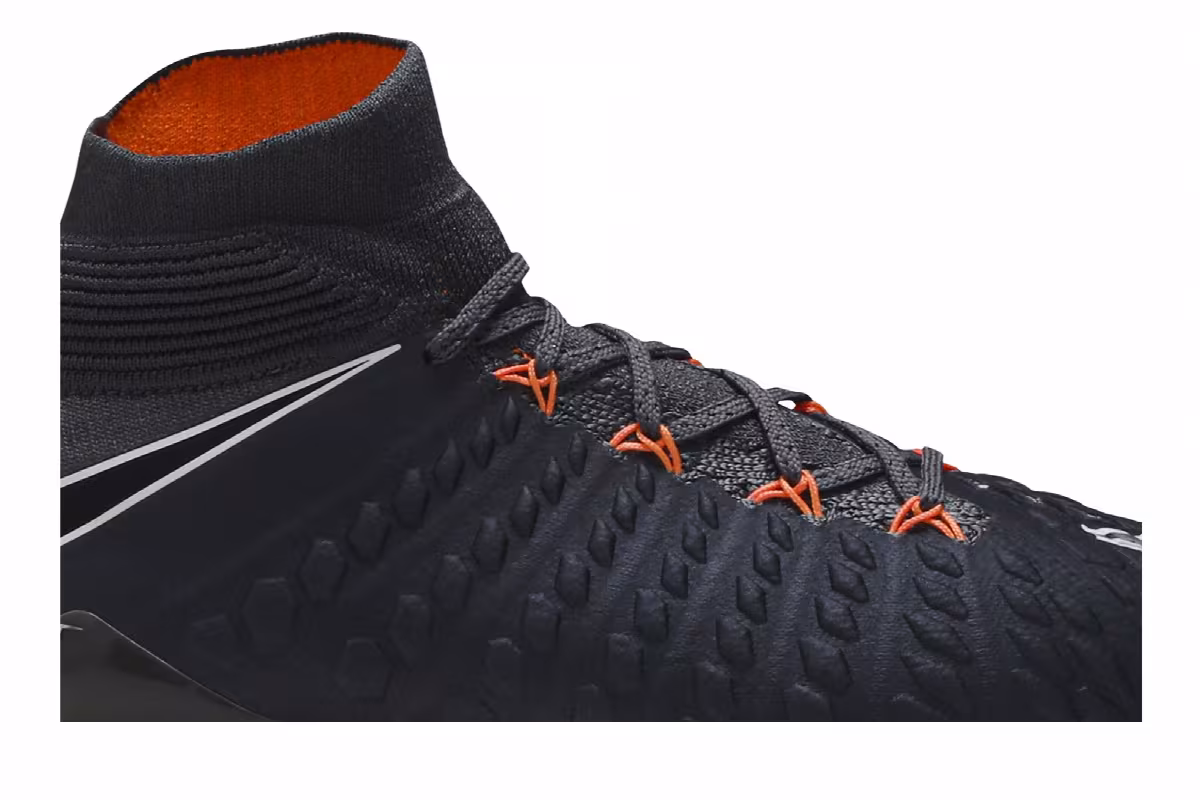 Nike Hypervenom Phantom 3 Elite DF FG Grey Orange, view 3