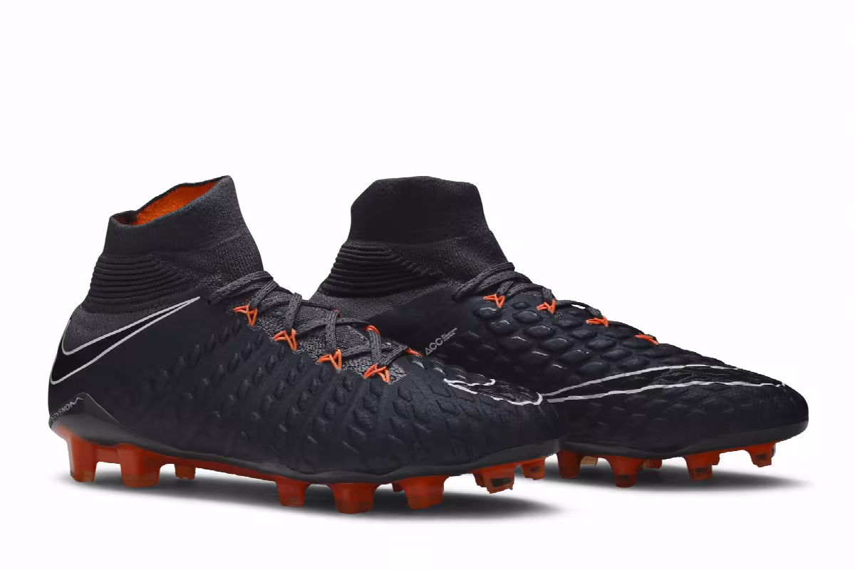 Nike Hypervenom Phantom 3 Elite DF FG Grey Orange, view 9