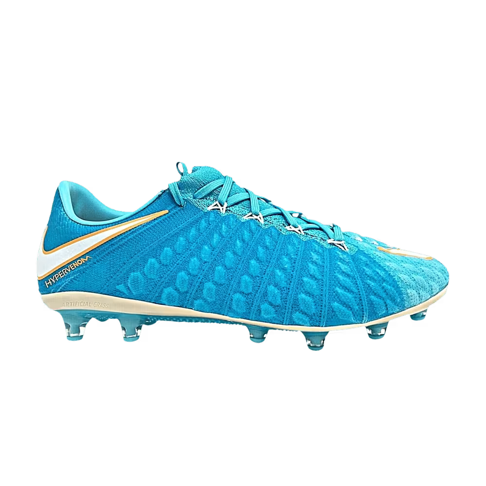 Nike Women's Hypervenom Phantom 3 AG PRO Polarized Blue