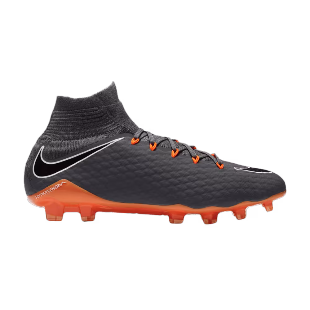 Nike Hypervenom Phantom 3 Pro DF FG Dark Grey Total Orange