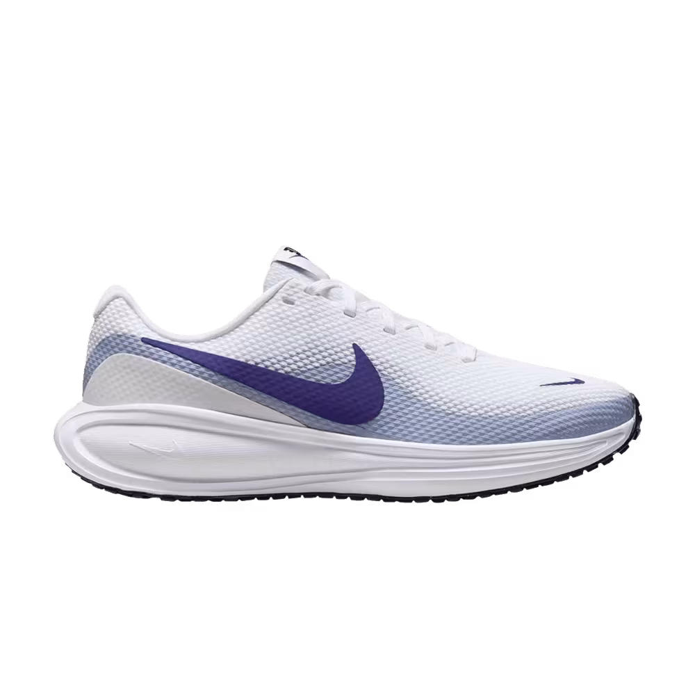 Nike Women's Revolution 8 White Court Purple Ghost Black