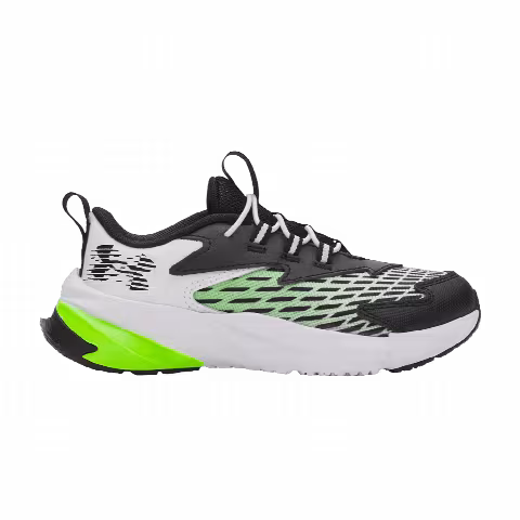 Under Armour Scramjet 7 PS 'White Hyper Green Black'