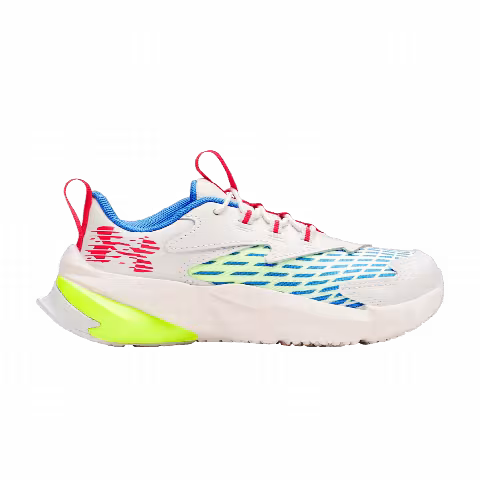 Under Armour Scramjet 7 PS 'Summit White High Vis Yellow Racer Red'