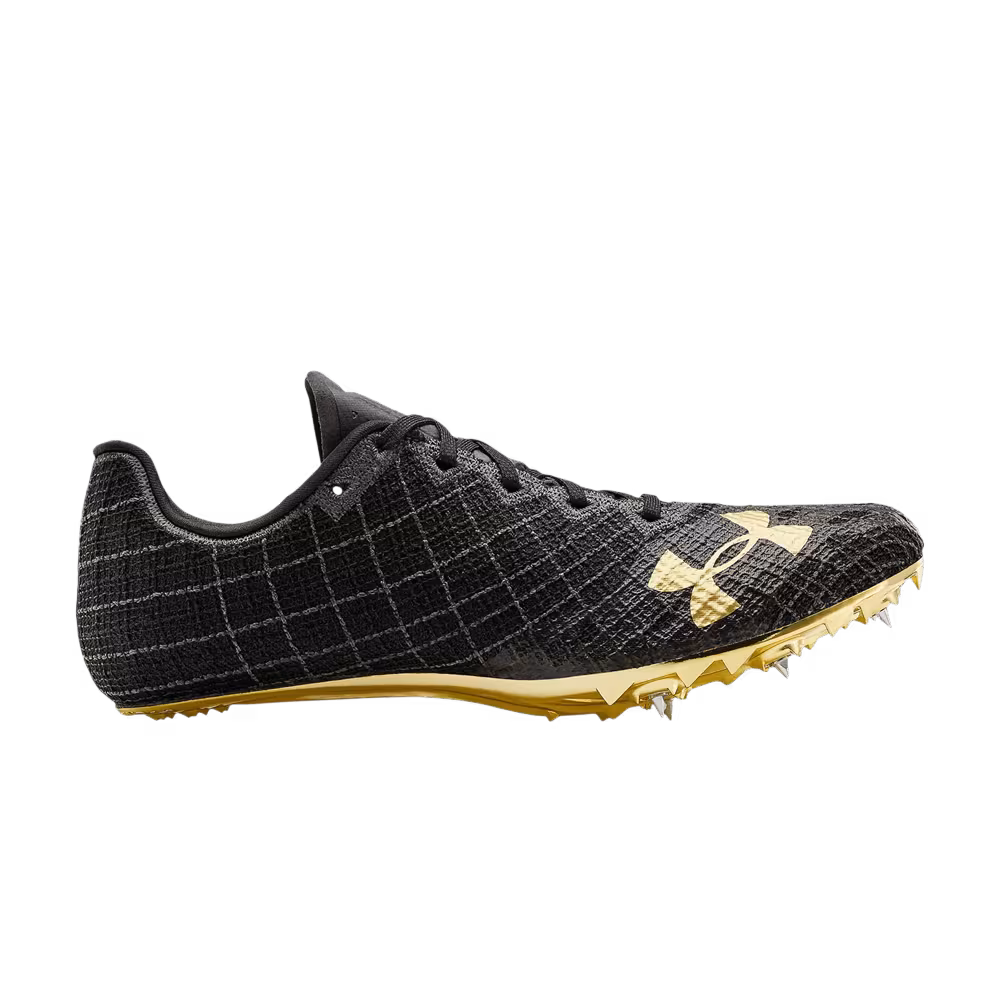 Under Armour Kick Sprint Pro 3 Black Metallic Victory Gold