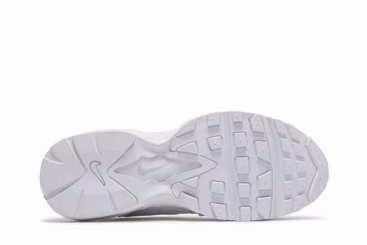 Nike Women's Air Max 96 2 Triple White, view 5