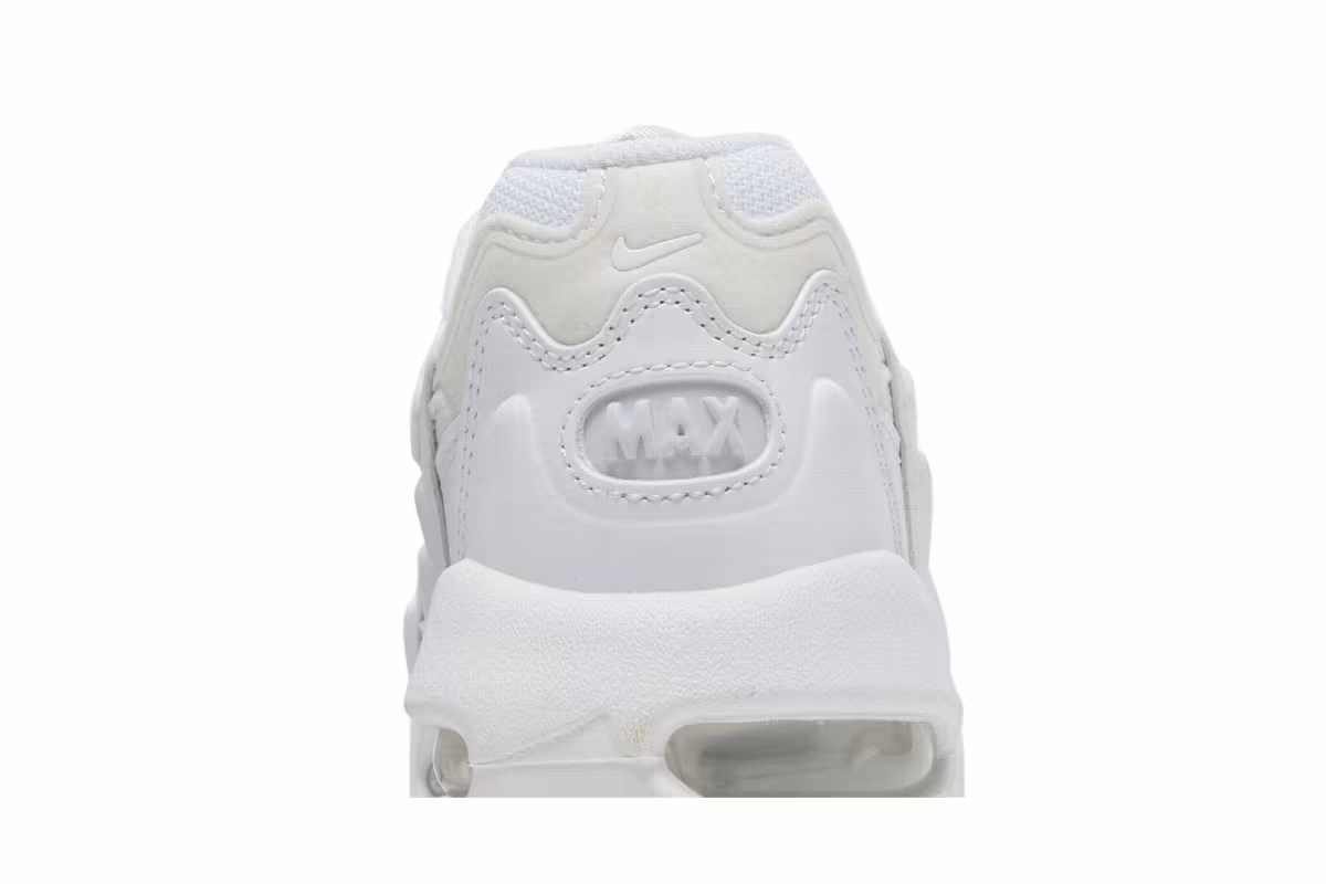 Nike Women's Air Max 96 2 Triple White, view 8