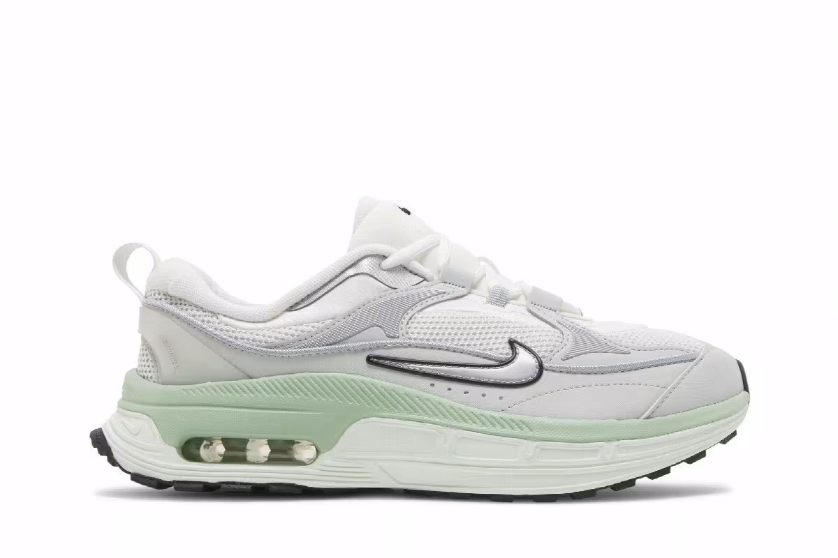 Nike Women's Air Max Bliss White Silver Sage, view 2