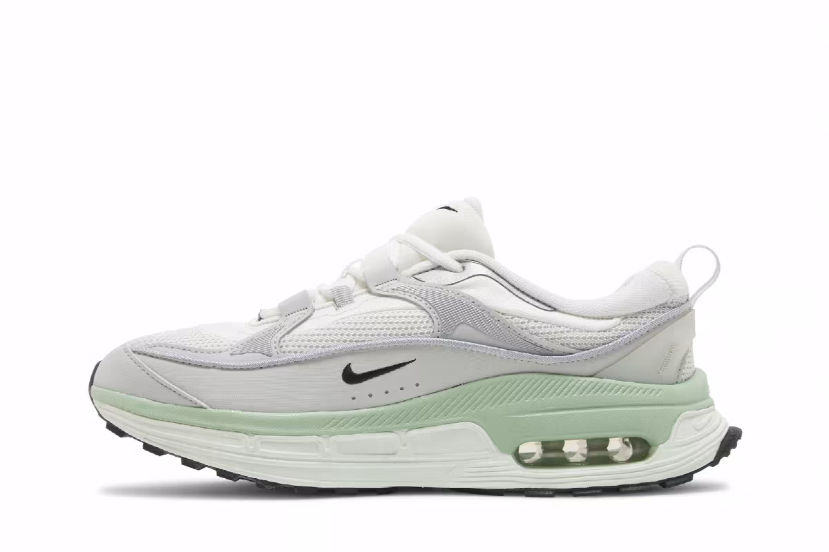 Nike Women's Air Max Bliss White Silver Sage, view 4