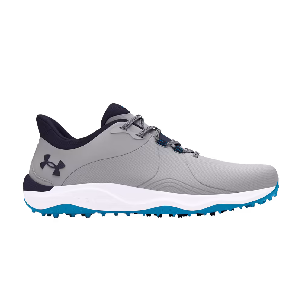 Under Armour Drive Pro Spikeless Golf Wide Mod Grey Midnight Navy