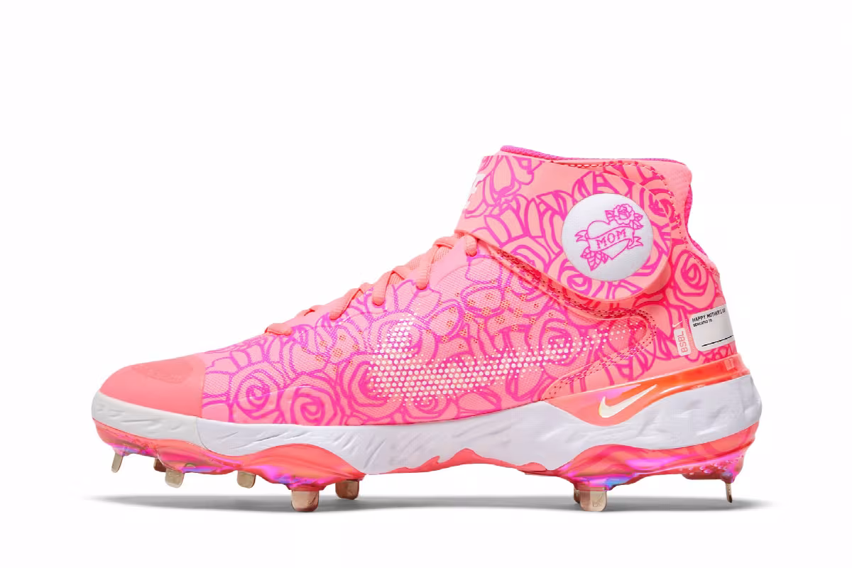 Nike Alpha Huarache Elite 3 Mid Mother's Day, view 4