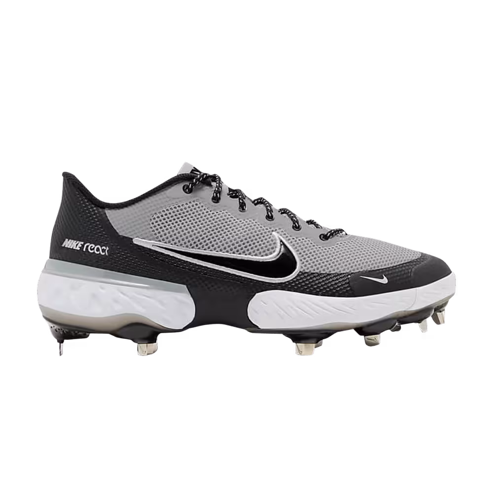 Nike Alpha Huarache Elite 3 Low Smoke Grey Black