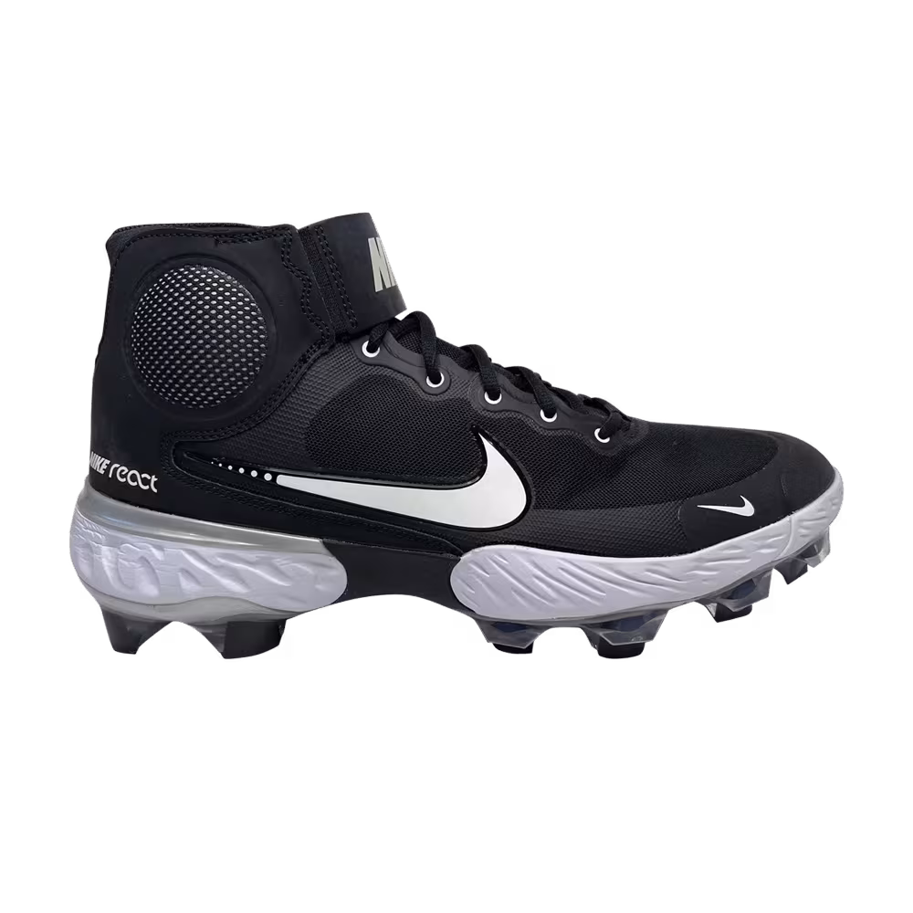 Nike Alpha Huarache Elite 3 Mid MCS Black White
