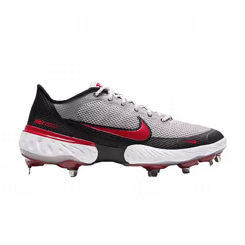 Nike Alpha Huarache Elite 3 Low 'Smoke Grey Red'