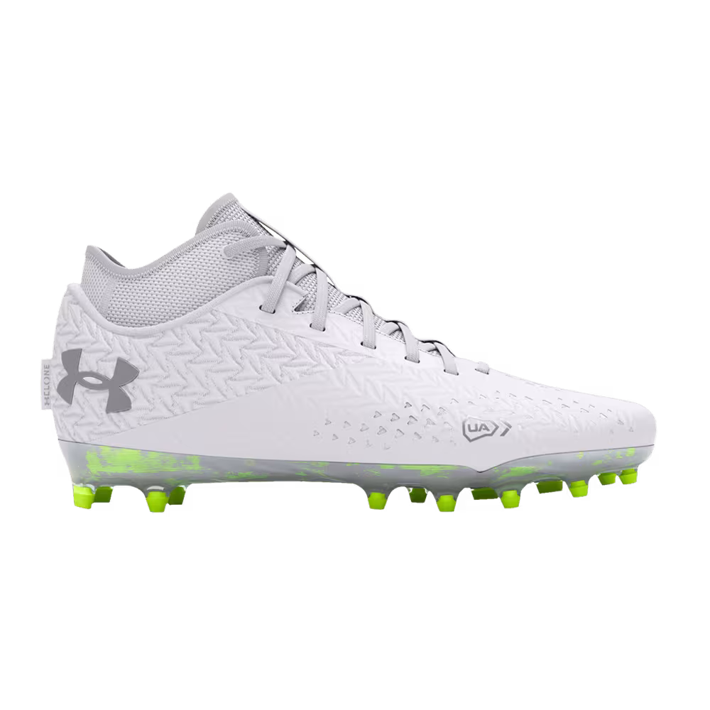 Under Armour Spotlight 4 MC White Metallic Silver