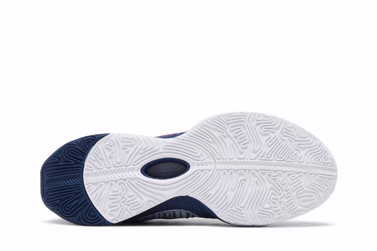 Nike LeBron 21 Navy University Red, view 5